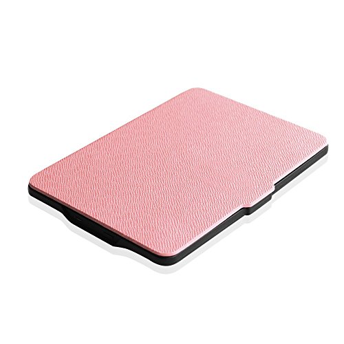 Fintie Kindle Paperwhite Hülle – Die dünnste und leichteste Smartshell Case Schutzhülle Tasche mit auto Sleep / Wake für den neuen Kindle Paperwhite 2016 (mit 300 ppi-Display, 6 Zoll, und integrierter Beleuchtung) und alle Modelle von 2012, 2013, 2014, 2015, Rosa - 7