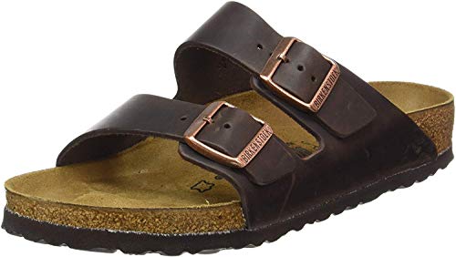 Birkenstock Arizona Waxy Leather Colour: Habana, Size: EU42