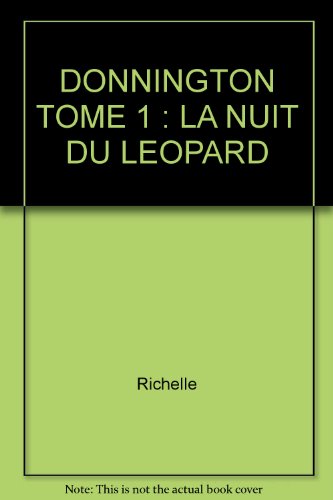 couverture de : La Nuit du l&eacute;opard Tome 1