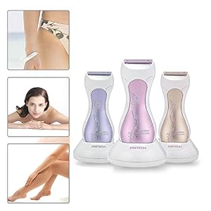 PRITECH Rechargeable Epilator Washable Lady Electric Hair Remover Shaver Personal Care Styling Tools - Image 2