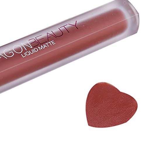 Blue Vessel Wasserdichte Lippenstift Langlebige Matte Lip Gloss Lip Liner Kosmetik Schönheit (12#)