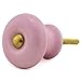 Produktbild 2.Wahl! Möbelknöpfe Möbelgriffe Möbelknopf Porzellan Keramik Vintage 0002-M R2 rosa