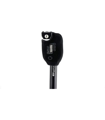By.schulz G.2 LT - Tige De Selle à Suspension Pour VTT/VTC - Réglable Selon Poids - Débattement Long - Noir
