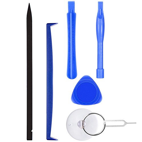 MPTECK   20 en 1 Kit de reparaci  n de herramientas de precisi  n destornillador Herramienta de Desmontaje para tel  fonos m  viles iPhone 6s 6s Plus 6 6 Plus 5 iPad Samsung HTC Sony LG Blackberry iPod Mac