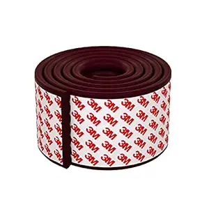 Primetan Child Safety Cushions Furniture Edge Guard Strip Strong Kids Protection Multi-Functional Cabinet,Refrigerator,Cupboard Chair Glass Table Protector (Brown)