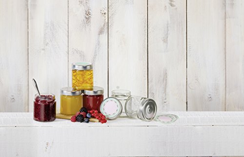 Dr. Oetker Einmachgläser mit Schraubverschluss und Twist-off Deckeln, Marmeladengläßer mit Etiketten zum Aufkleben und Beschriften, hitzebeständige Sturzgläser in Geschenkbox (Menge: 6 Stück) - 2