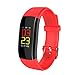 Produktbild Smart Armband,Mitlfuny UPX Bunte Schlaf Sport Fitness Schrittzähler Armbanduhr (rot)
