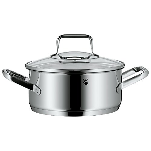 WMF Topf-Set 4-teilig Bratentopf Fleischtopf Trend Made in Germany Hohlgriffe Glasdeckel Cromargan Edelstahl rostfrei poliert induktionsgeeignet spülmaschinengeeignet - 2