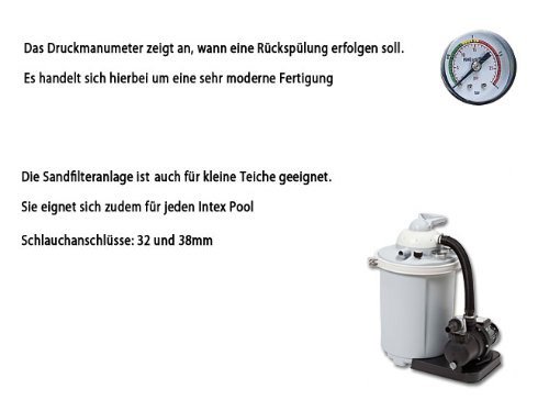Intex Sandfilteranlage Speed Clean Comfort 75, miganeo grau - 7