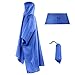 Produktbild Wasserdichter Regenponcho,Sotical Veamor 3-in-1 Multifunktionaler Poncho Regenmantel,Hiker Regenmantel Fahrrad, Rucksack-Abdeckung Regenjacke Unisex Regenmantel Ponchos