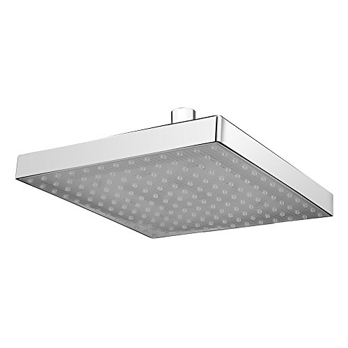Getek square 8 „Zoll LED Duschkopf mit Temperatur Sensor Duschkopf mit 3 facher Farbverstellung - 6