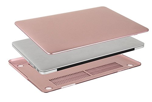 MOSISO MacBook Pro 15 Retina Hülle (NO CD-ROM Drive) – Ultra Slim Hochwertige Plastik Hartschale Tasche Schutzhülle Snap Case für MacBook Pro 15 Zoll with Retina Display (Model A1398), Rose Gold - 5