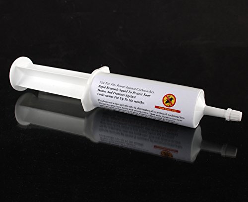 Número 1 Killer Gel cucaracha 60g - Pest Tech Gel Bait - Mata todas las especies de cucarachas y 6 veces más fuerte que Maxforce. Muy recomendable. (Hágalo usted mismo y ahorrar dinero)