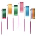 Produktbild Fontien 6X Tanzband mit Stab für Kinder Turnband Regenbogen Gymnastikband Mädchen 2 Meter (Mehrweg)