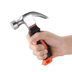 STONE Mini Portable Claw Hammer Carpentry Iron Hammer Household Multipurpose and Hardware Tools Car Safety Glass Escape Hammer