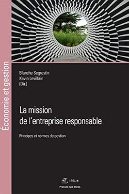 ECOLE DES MINES La mission de l'entreprise responsable: Principes et normes de gestion