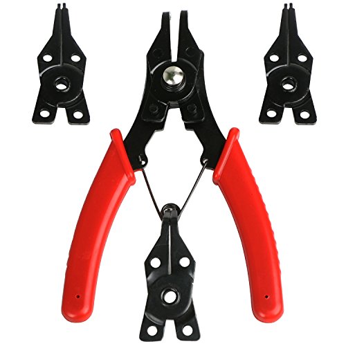 TRIXES 4-in-1 Kopf Sicherungszange Sicherungsring Snap Ring Zange