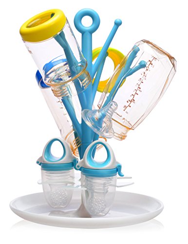 Preisvergleich Produktbild Stojak do suszenia gryzaków Niebieski