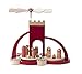 Produktbild DREGENO Seiffen Pyramide mit Christi Geburt, Holz, Natur, 33 x 18.5 x 28 cm,
