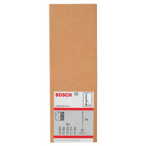 Bosch Pro 6tlg. Befestigungs-Set für Natur- und Kunststein - 2