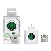 Produktbild Allocacoc PowerCube Original Steckdosenleiste Reiseadapter (5x Steckdose und Verteiler, 230V Schuko) Grün - Keine USB habe, 360° drehbare Ringhalterung Halterung / Ständer für Handy
