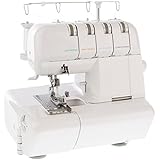 Levivo - Máquina de coser overlock NO1 de 4 hilos, blanco