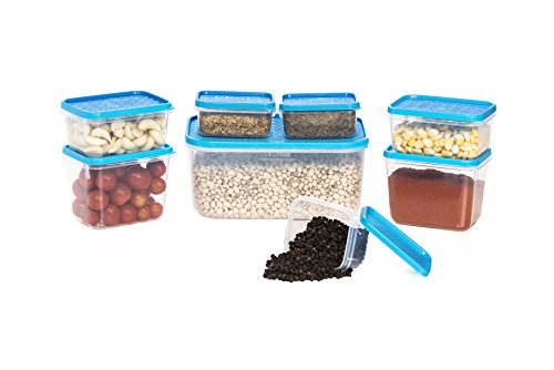 All Time Plastics Polka Container Set, Set of 8