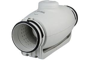 SOLER & PALAU 5211360600 TD-250-100 Silent - Ventilador de tubo semicircular con insonorización