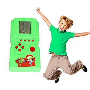 Verbier Kids Pop Station Hand Handled Brick Game Console Video Game for Birthdays (23 Game are Included)