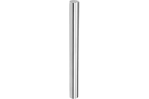 CoCud Rond Acier Tige, 14mm Diamètre 150mm Longueur, Haut Vitesse Acier Barre Stock Artisanat DIY Outil - (Applications : pour Perceuse Tours Alésage Machine), 1-Pièce