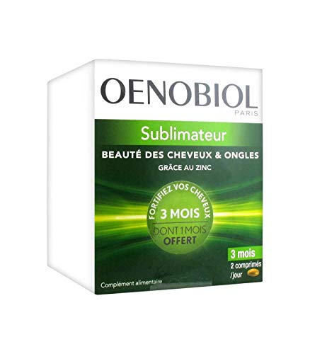 Oenobiol Sublimateur Beauté des Cheveux & Ongles 180 Comprimés dont 1 Mois Offert
