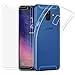 Produktbild Kany Samsung Galaxy A6 Hülle + Panzerglas,[2 Stück] Samsung Galaxy A6 Gehärtetes Glas Schutzfolie und 1 Stück Transparent Silikon TPU Schutzhülle für Samsung Galaxy A6 2018