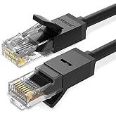 Ugreen CAT6 Ethernet Kablosu, 5 Metre, Siyah