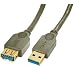 Produktbild LINDY 31272 Verlängerungskabel Typ A (2m, USB 3.0) anthrazit
