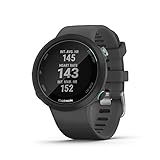 Garmin Swim 2 GPS-Schwimmuhr mit Herzfrequenzmessung unter Wasser und speziellen Schwimmfunktionen, Schwimmbad-/Freiwasser-Modus, GLONASS, GALILEO, Sport-Apps, 7 Tage Akkulaufzeit, Smart Notifications