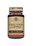 Solgar Chelated Copper Tablets - Pack of 100