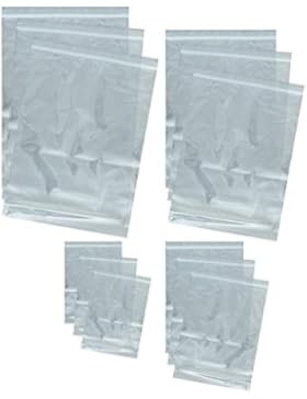 Web-Tex Heavy Duty Reseable Polybeutel Set–12Stück