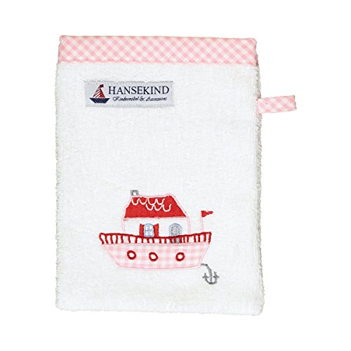 Preisvergleich Produktbild Hansekind TBA09010a Waschhandschuh Hausboot