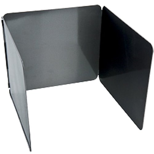 Spritzschutz Küche Länge 25 cm und Höhe 23 cm drei faltbaren Klappen aus Metall mit Antihaft-Beschichtung - 2