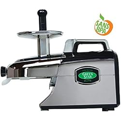 Extracteur de jus GreenStar Elite Chromé 5050
