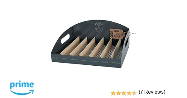 Range œufs Metal Ardoise Zolux Cadeaux De Vacances