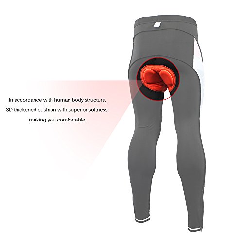 Lixada Frühling/Herbst Männer Radfahren Kleidung Set Fahrrad Anzug Outdoor Langarmtrikot+ Hose Atmungsaktiv Schnell Trocken - 3