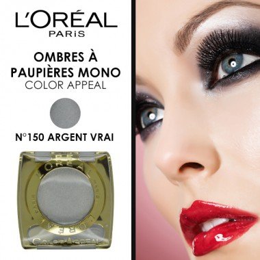Color Appeal EyeShadow 150 Real Silver
