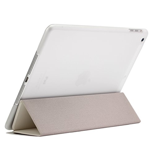 Original Urcover® iPad Air 2 ( 2014 Version – 6.Generation) Smart Cover Case Etui Schutz Hülle mit Sleep/Wake & Ständer Funktion inkl. Displayschutzfolie und weiteres Zubehör – Weiss - 2