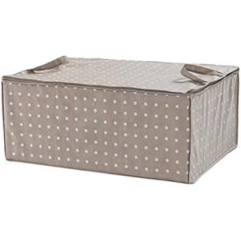 2er Set Unterbettkommode Aufbewahrungstasche aus Stoff für Bettdecken