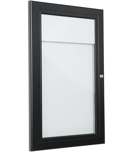 Alubox Bacheca design MIA completa di 16 ganci portachiavi, in acciaio