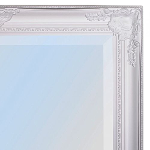 Wandspiegel barock weiss pur Design Spiegel pompös Holzrahmen LEANDOS 180x70cm - 4