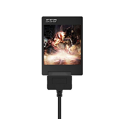 V.TOP USB 3.1 zu SATA III Adapter Kabel mit UASP – USB 3.1 auf SATA für 2,5″ SSD, Adapter für SATA III Festplatte - 4