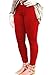 Price comparison product image Vanilla Inc Ladies Womens Skinny Plus Size Stretchy Fitted Jeggings Jeans Red UK UK Size 26