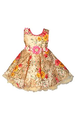 synthetic long frocks